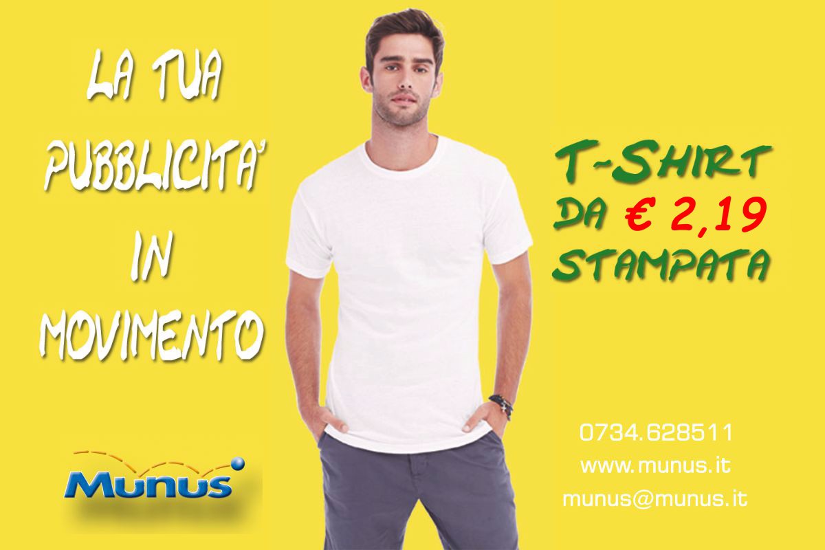 Munus Fermo – promo marzo 2015 – Tshirt